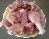 A picture of step 1 of Simple sa yummy chicken masala 😊😊😊.