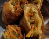 A picture of step 5 of Spring Rolls.