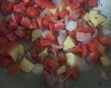 A picture of step 3 of Carrot Soup.