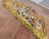 Une image de l'étape 7 de Quiche poireaux carottes.