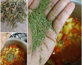 A picture of step 8 of Mix Sabzi.