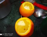 A picture of step 1 of Orange Snow.