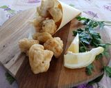 Foto del passaggio 4 della ricetta Frittelle di gamberi