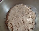 A picture of step 1 of Bread luchi.