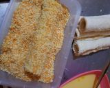 Foto langkah ke 5 dari resep Melted Mozarela Corndog Roti Tawar.