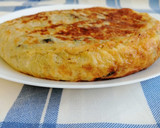 Foto del paso 7 de la receta: Tortilla de patata con verduras al microondas