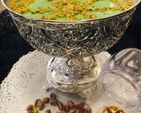 A picture of step 10 of Pistachios nuts cream.