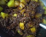 केले फूल की सब्ज़ी(kele phool ki sabzi rercipe in hindi) रेसिपी चरण 6 फोटो
