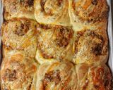 Foto langkah ke 5 dari resep (Sourdough Discard) Pizza Rolls.