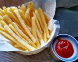 Foto langkah ke 10 dari resep Kentang goreng rumahan rasa  resto food fast.