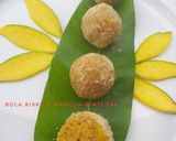 Foto langkah ke 5 dari resep Bola Biskuit Sisa & Mangga.