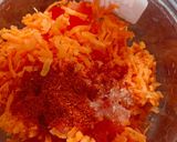 A picture of step 2 of Tricolour Veggies Dosa Healthy Breakfast / Snack Recipe for Independence day.