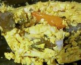 Foto langkah ke 5 dari resep Pepes Jamur Tahu Pedas.