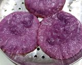 Foto langkah ke 5 dari resep Kue Cucur Ubi Ungu.