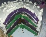 Foto del paso 6 de la receta: Torta colorida con crema de limón
