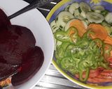 A picture of step 5 of Chia Orange Juice 🍹/ Salad 🥗.