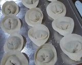 Foto langkah ke 6 dari resep Sup Pangsit Sayuran.