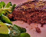 Foto del paso 7 de la receta: Hamburguesa con carne, champiñones y pistachos