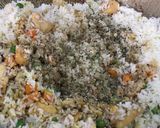 சைனீஸ் ஸ்டைல் சிக்கன் பிரைட் ரைஸ்...! (Chinese Style Chicken Fried Rice) ரெசிபி ஸ்டேப் 7 புகைப்படம்
