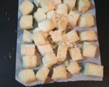 A picture of step 1 of Cabbage Mutter Paneer.