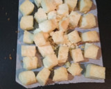 A picture of step 1 of Cabbage Mutter Paneer.