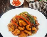 Thai Chicken Cashew Nuts (Gai phat met mamuang himmaphan) langkah memasak 8 foto