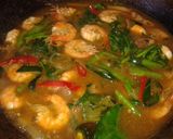 Foto langkah ke 7 dari resep Udang Kangkung Saus Tiram.