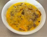 A picture of step 4 of My Mom’s Meat Omelette for Obento lunch box.