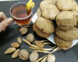 عکس مرحله 10 از دستور کوکی گردو و کشمش