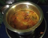 A picture of step 6 of Masoor dal Sambar.