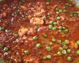 A picture of step 9 of Matar paneer masala (suhana makhanwala mix).