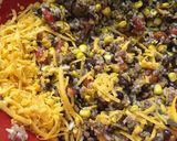 A picture of step 4 of Easy Crockpot Mexican Taco Casserole.