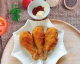 Hình bước làm 6 của món Đùi gà chiên xù