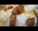 A picture of step 8 of Biscoff Cheesecake with Cookie Butter and White Chocolate.