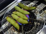 Grilled broad beans(Fava beans)