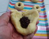 Foto langkah ke 5 dari resep "Si Menul" Donat Tiga Rasa.