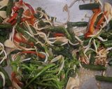 Foto langkah ke 5 dari resep Tumis Pucuk Daun Labu Campur.