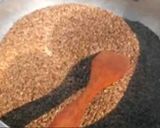 A picture of step 1 of Alsi (Flax seed) ki pinni.