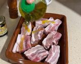 Foto del paso 1 de la receta: Costillas con mostaza y miel de palma