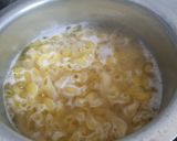 A picture of step 1 of Veggie pasta.