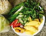 Hình bước làm 2 của món Canh chua cá basa