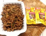 Foto langkah ke 4 dari resep Tumis Usus Ayam Cabe Ijo.