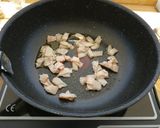 Spenótos, juhtúrós spagetti recept fázis 3 fotója