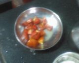 A picture of step 1 of Tricolour Dum Biryani.