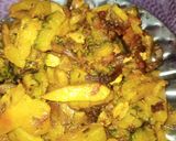 आलू और करेले का भुजिया (aloo aur karela ka bhujiya recipe in Hindi) रेसिपी चरण 5 फोटो