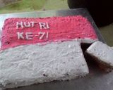 Foto langkah ke 6 dari resep Cake kemerdekaan 🇮🇩⏩⏩⏩🇮🇩✊✊.