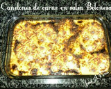 Foto del paso 9 de la receta: Canelones de carne mixta y boloñesa