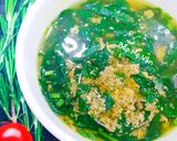 Hình bước làm 3 của món Canh rạm rau đay