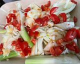 Une image de l'étape 10 de Fenouils marinés grillés aux tomates, pastis et anis vert.