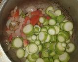A picture of step 2 of Snake gourd veg.